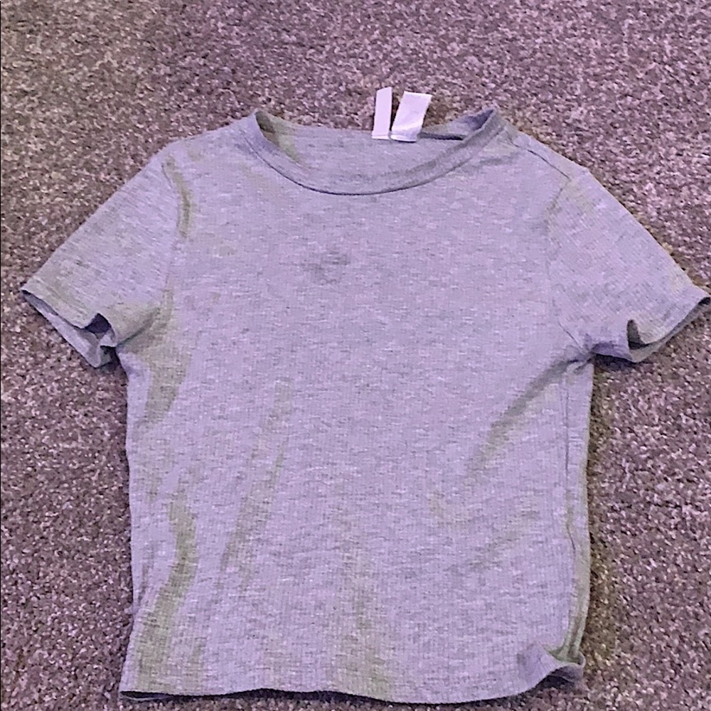 Grey plain shirt